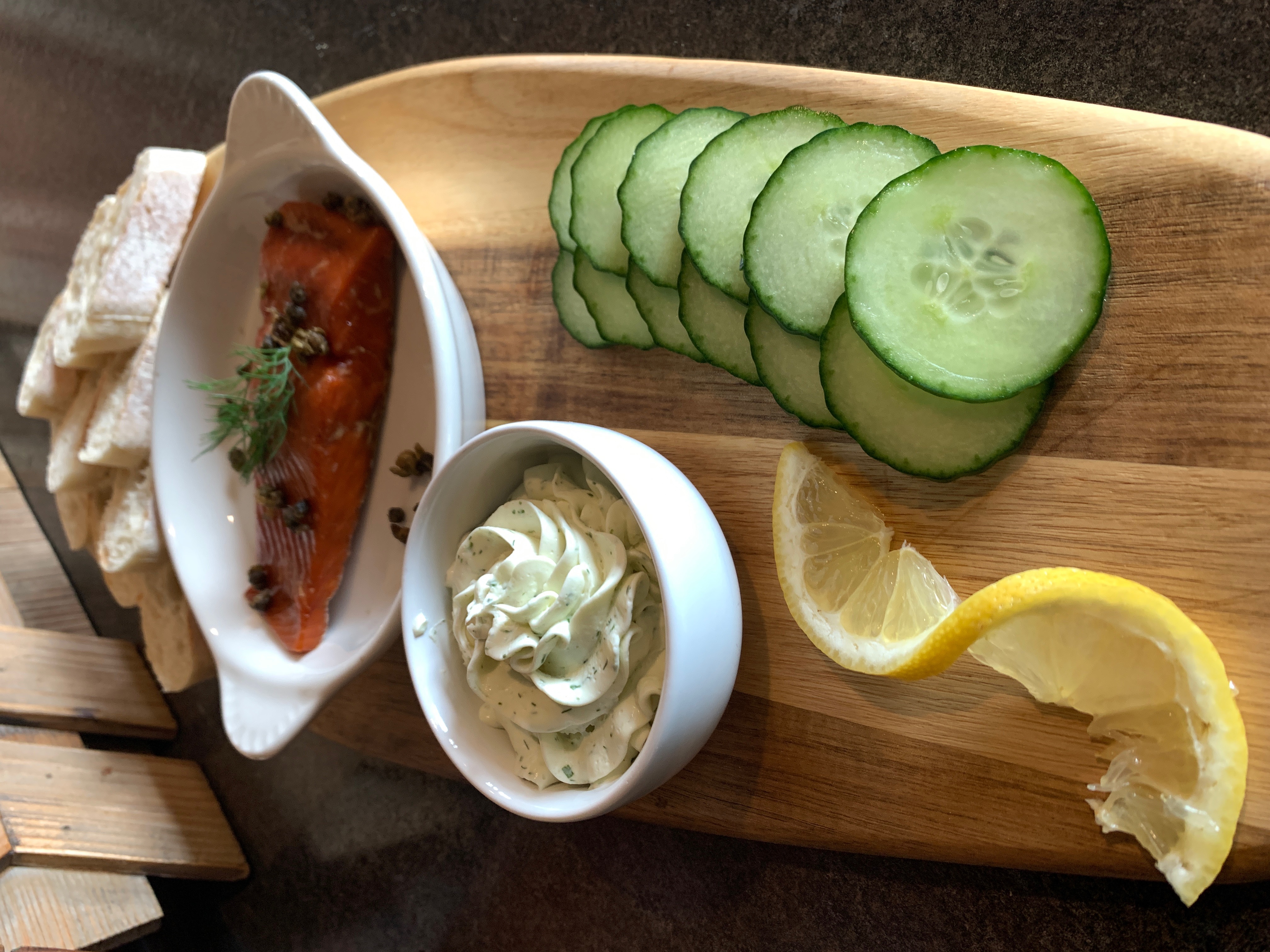 Smoked Salmon Board